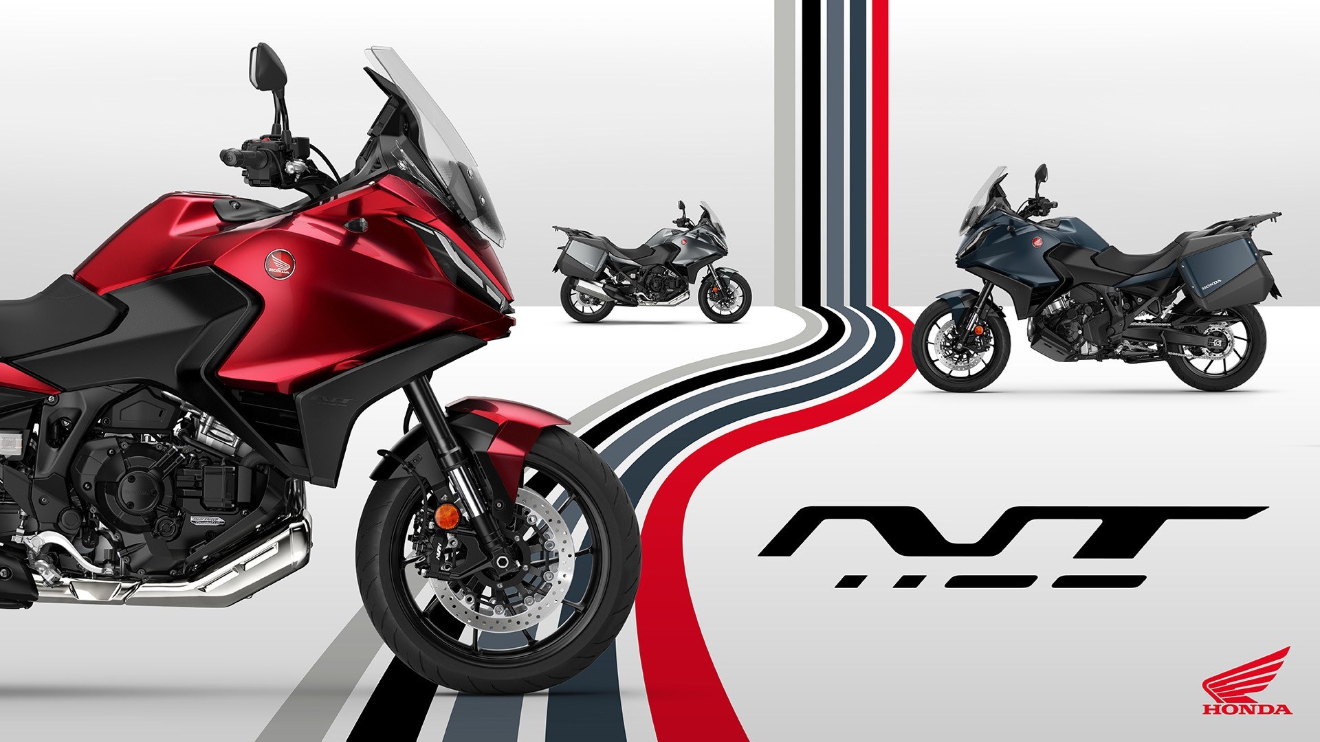 You are currently viewing To so nove barve za najbolj priljubljen potovalni motocikel v Evropi – Honda NT1100 za 2024