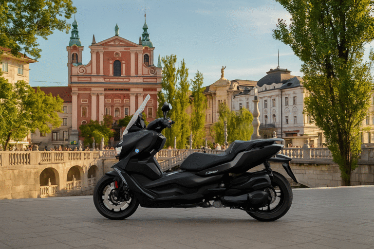 Read more about the article TEST: BMW C 400 X – Urbani premium skuter za vsak dan z offroad karakterjem