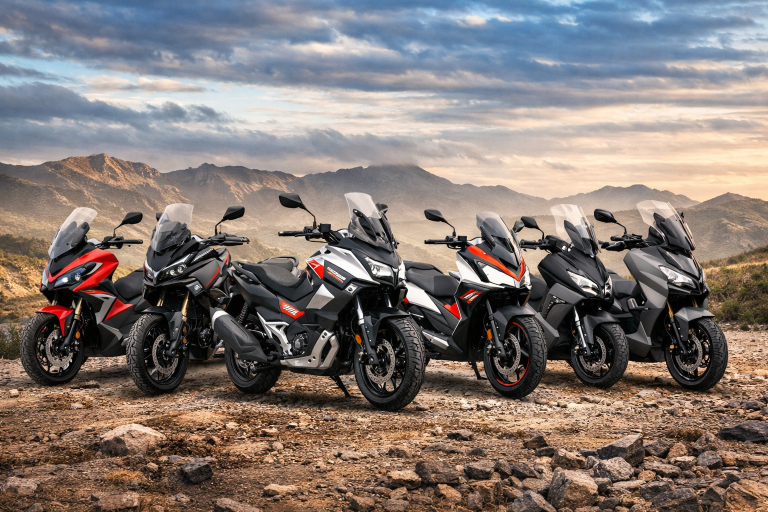 Read more about the article Najboljši adventure skuterji 2026 – primerjava modelov za Motoavantura.si