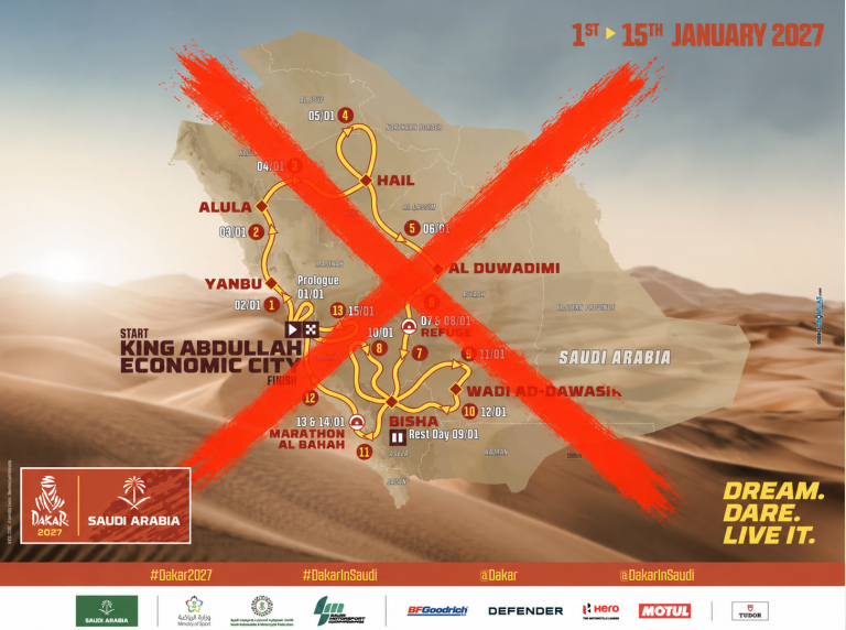 Read more about the article Dakar 2027 ne bo v Savdski Arabiji – se vrača nazaj v Afriko?